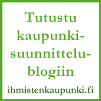 Tutustu hyvään kaupunkisuunnittelublogiin